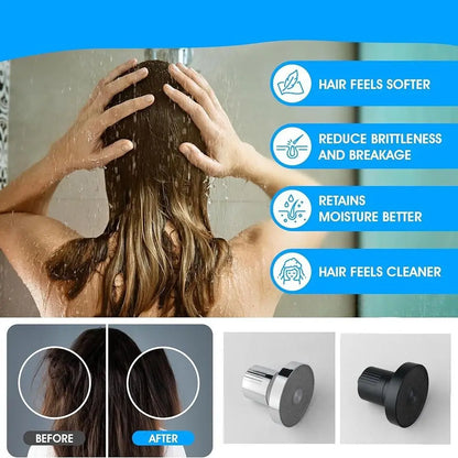 Pressurized Healthier Hair Filtered Shower Head Reduce Hair Shedding Protect Hair Mineral Filtration Shower Head